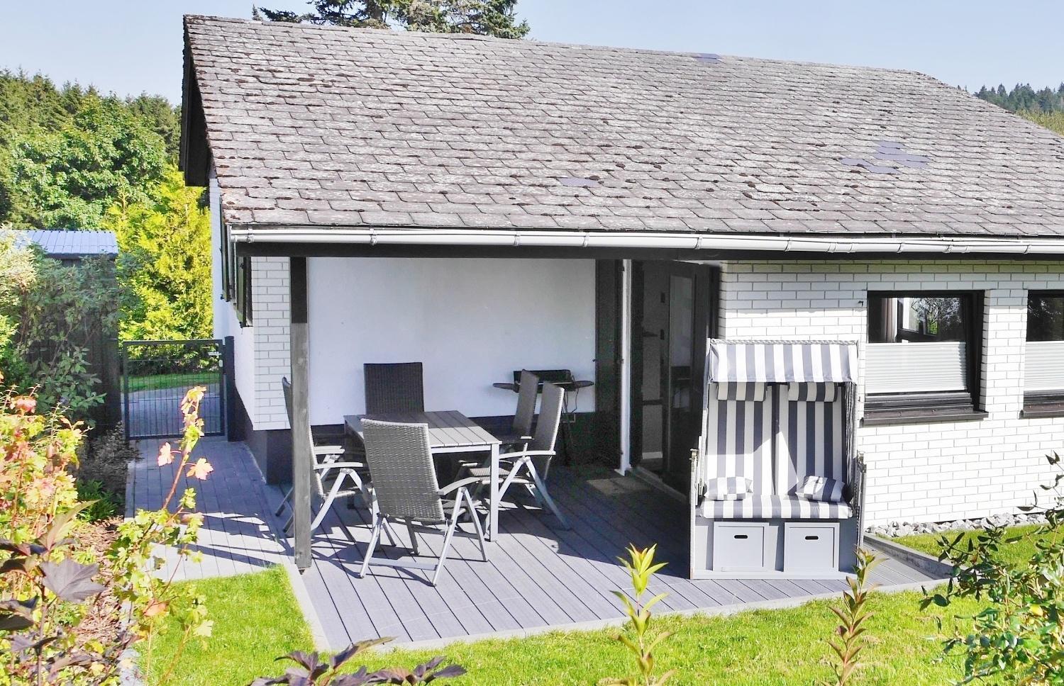 Ferienhaus Diemelquelle - Mit Eingezaeuntem Garten Willingen  Exterior photo